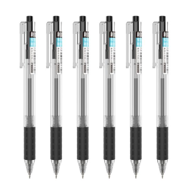 Press the ballpoint pen High-quality black student notebook exam W-P2506181827